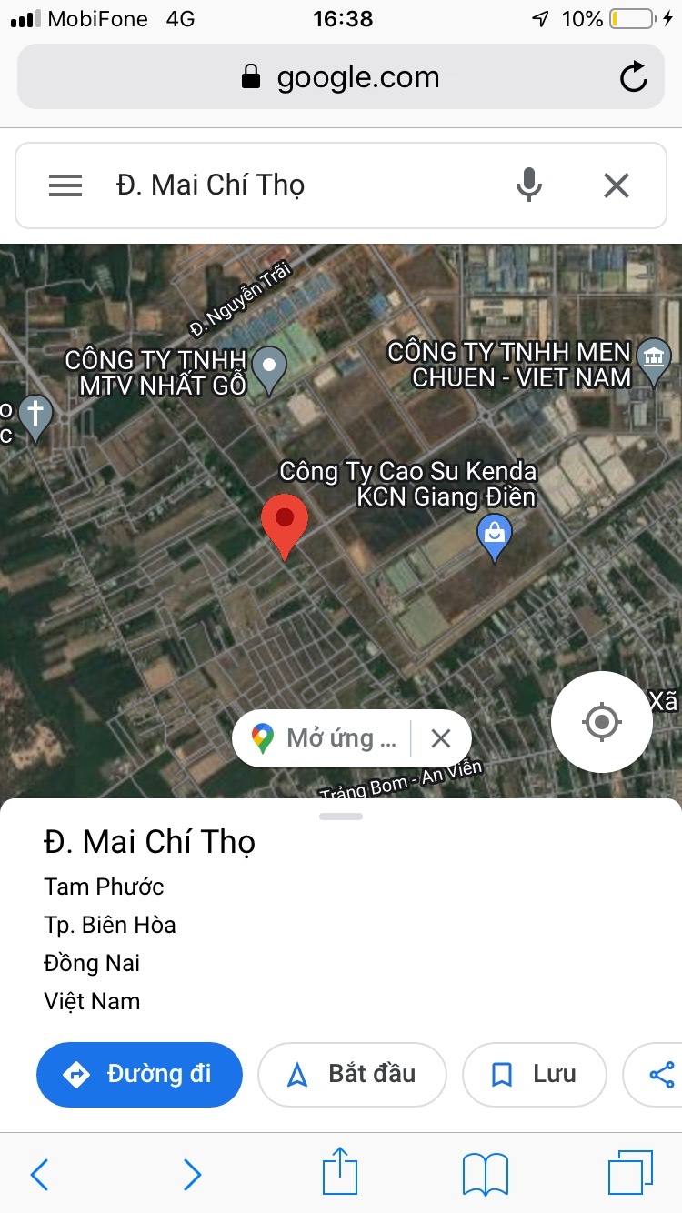 BÁN ĐẤT MẬT TIỀN MAI CHÍ THỌ – TAM PHƯỚC – BIÊN HOÀ BÁN ĐẤT MẬT TIỀN MAI CHÍ THỌ – TAM PHƯỚC – BIÊN HOÀ
