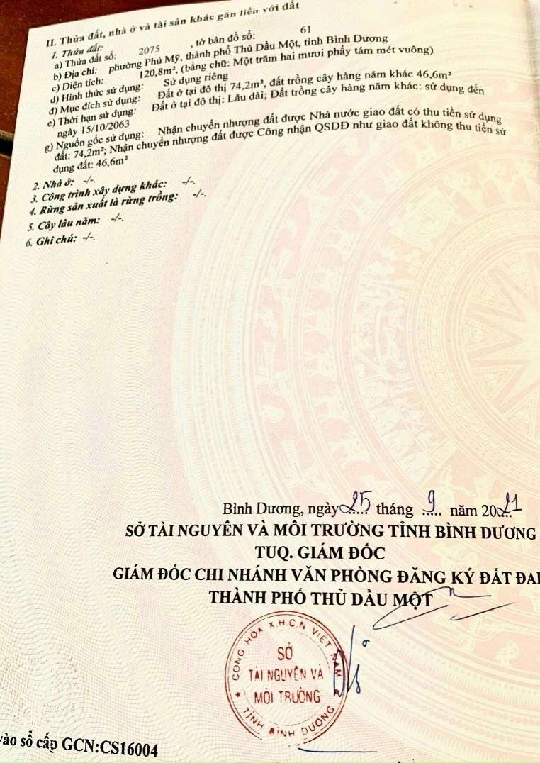NHANH TAY SỞ HỮU LÔ ĐẤT VỊ TRÍ ĐẸP TẠI PHƯỜNG PHÚ MỸ, TP THỦ DẦU MỘT, TỈNH NHANH TAY SỞ HỮU LÔ ĐẤT VỊ TRÍ ĐẸP TẠI PHƯỜNG PHÚ MỸ, TP THỦ DẦU MỘT, TỈNH