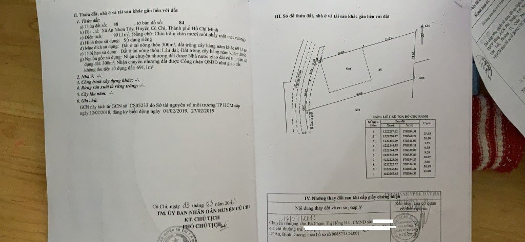 BÁN ĐẤT THỔ CƯ TẠI ĐƯỜNG TỈNH LỘ 7, XÃ AN NHƠN TÂY, HUYỆN CỦ CHI, TP. HỒ