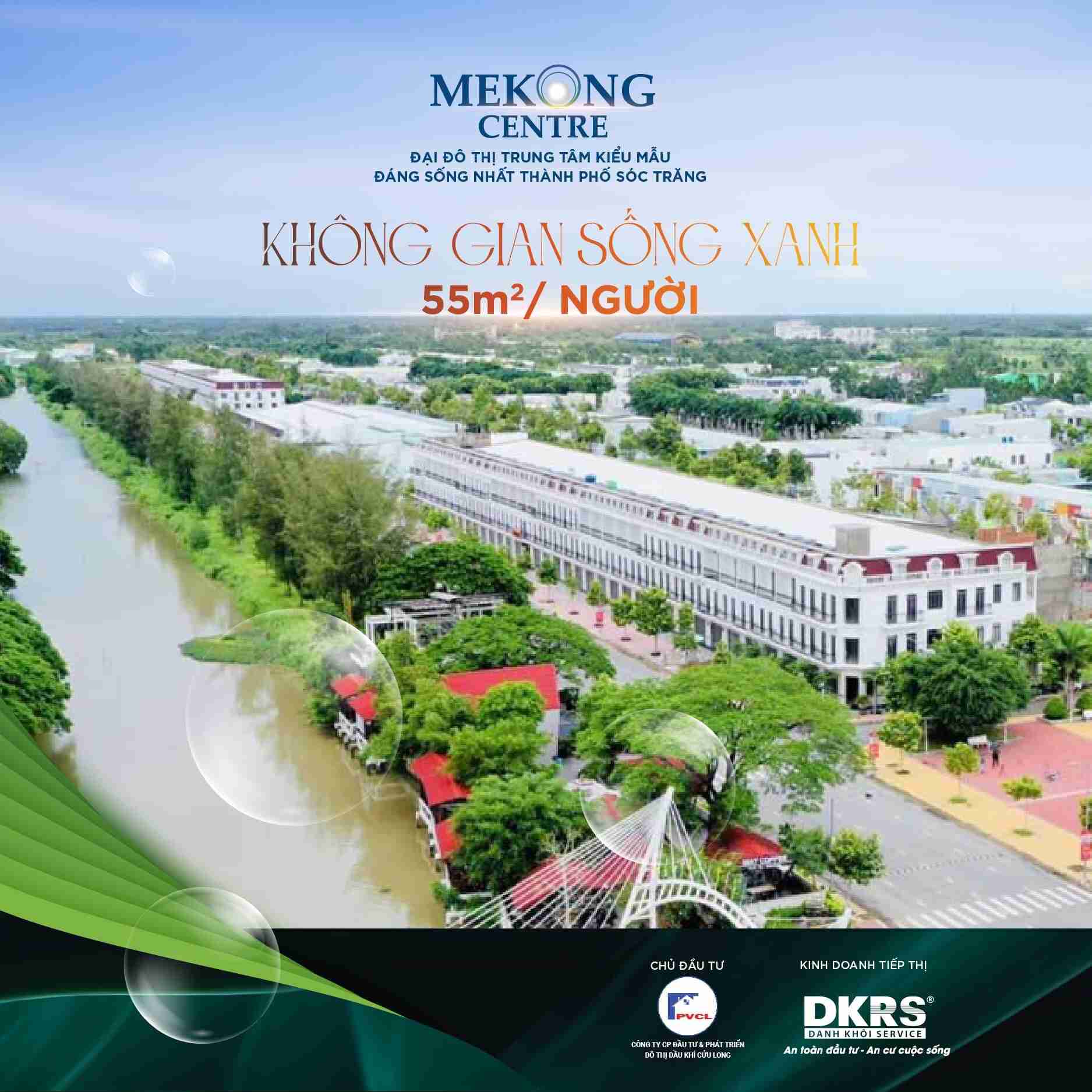  KHU ĐÔ THỊ MEKONG CENTRE TÂM ĐIỂM CỦA SÓC TRĂNG - NHÀ PHỐ 2 TẦNG CÓ SÂN