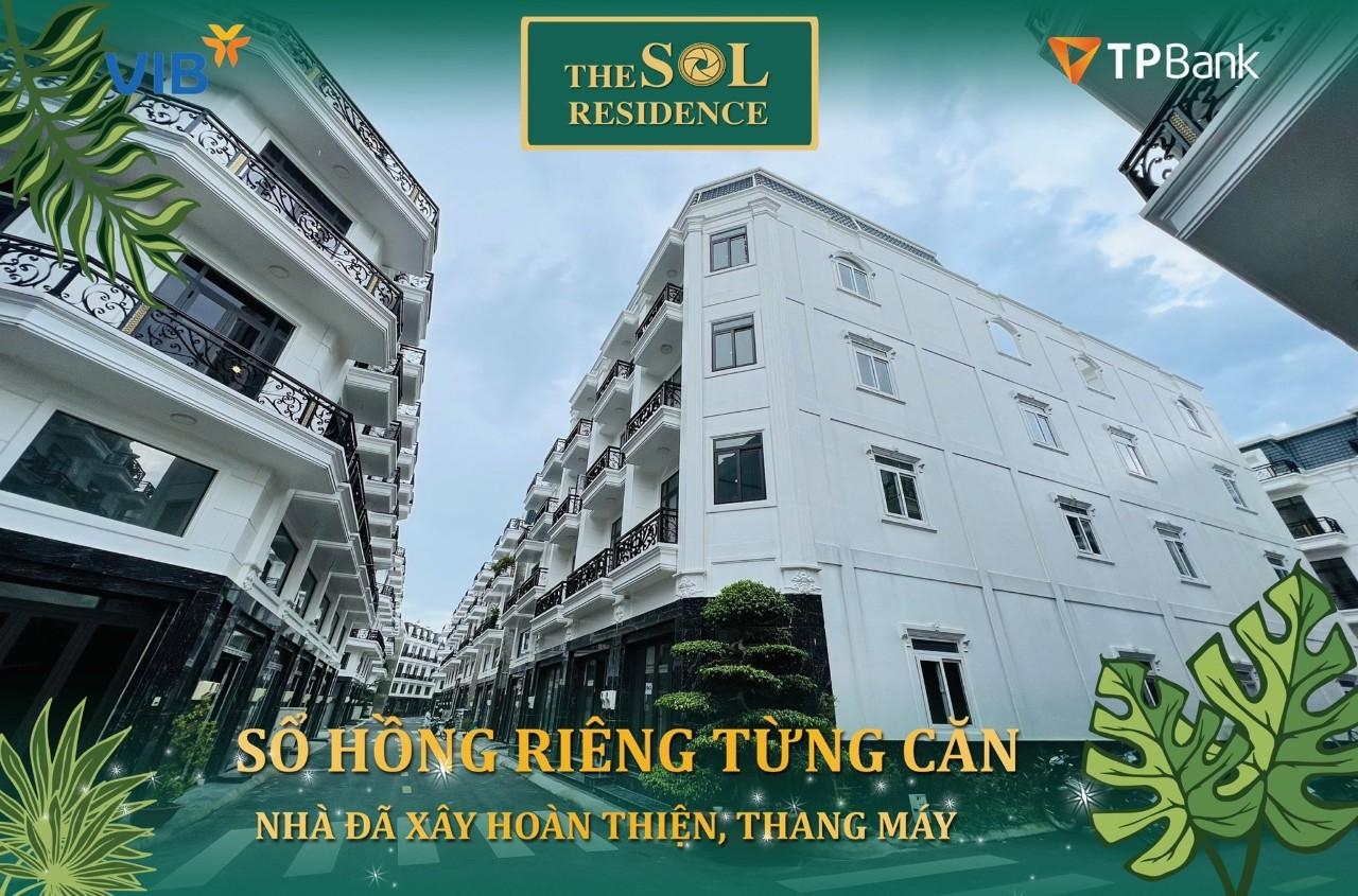 MỞ BÁN NHÀ PHỐ VEN SÔNG THE SOL RESIDENCE PHƯỜNG THẠNH XUÂN QUẬN 12, NGÂN MỞ BÁN NHÀ PHỐ VEN SÔNG THE SOL RESIDENCE PHƯỜNG THẠNH XUÂN QUẬN 12, NGÂN