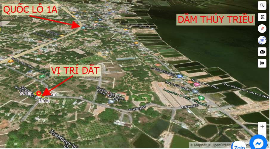 BÁN ĐẤT THỔ CƯ CAM LÂM KHÁNH HÒA