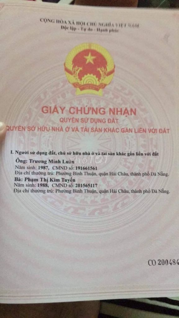 CHÍNH CHỦ CẦN BÁN LÔ ĐẤT SAU BẾN XE TTTP ĐÀ NẴNG CHÍNH CHỦ CẦN BÁN LÔ ĐẤT SAU BẾN XE TTTP ĐÀ NẴNG
