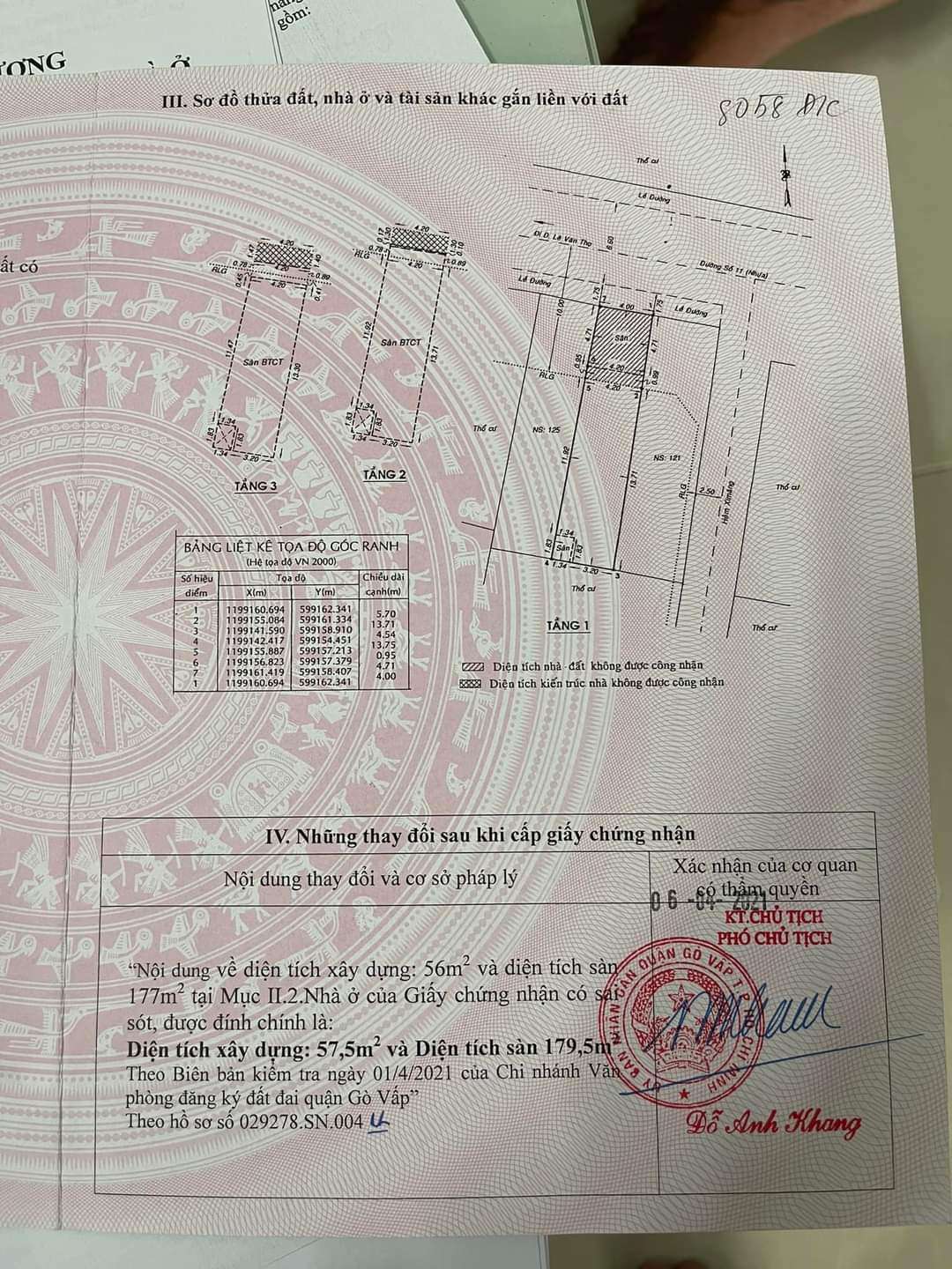 BÁN CĂN NHÀ MẶT TIỀN 123 NGUYỄN VĂN KHỐI P11 GÒ VẤP HCM BÁN CĂN NHÀ MẶT TIỀN 123 NGUYỄN VĂN KHỐI P11 GÒ VẤP HCM