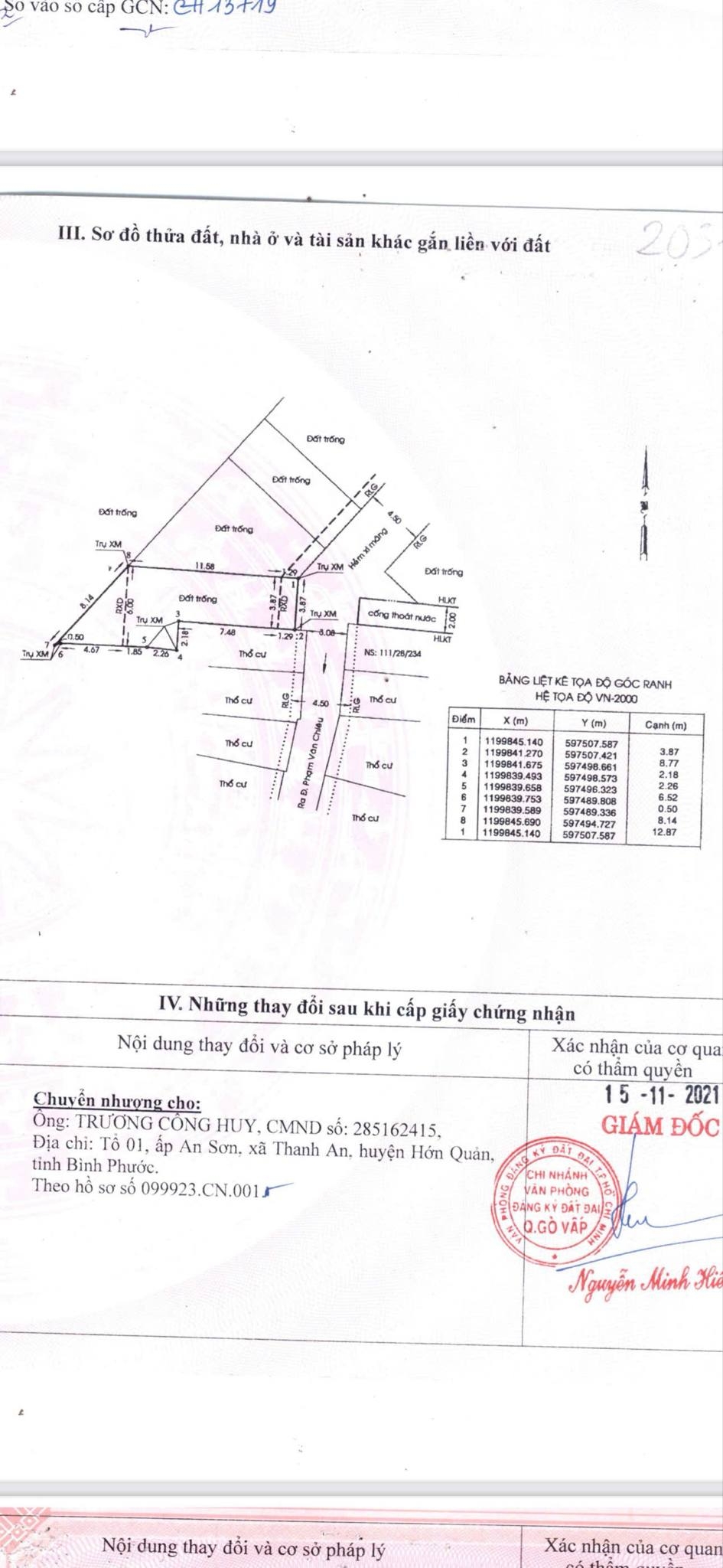 BÁN NHÀ 22/31/31 ĐƯỜNG SỐ 21 P8 GÒ VẤP, GIÁ 5.4 TỶ TL